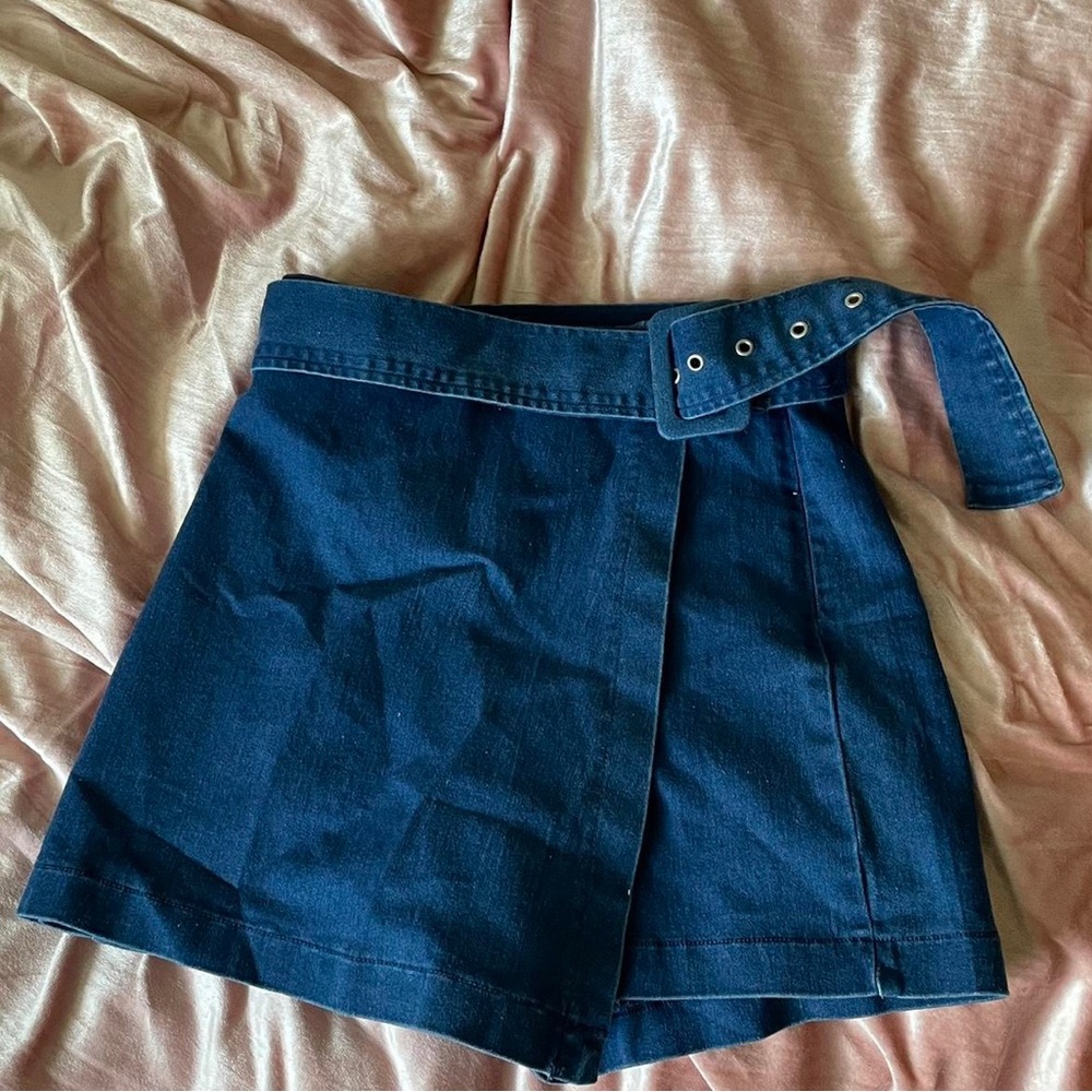Altard State Stretch Denim Skort